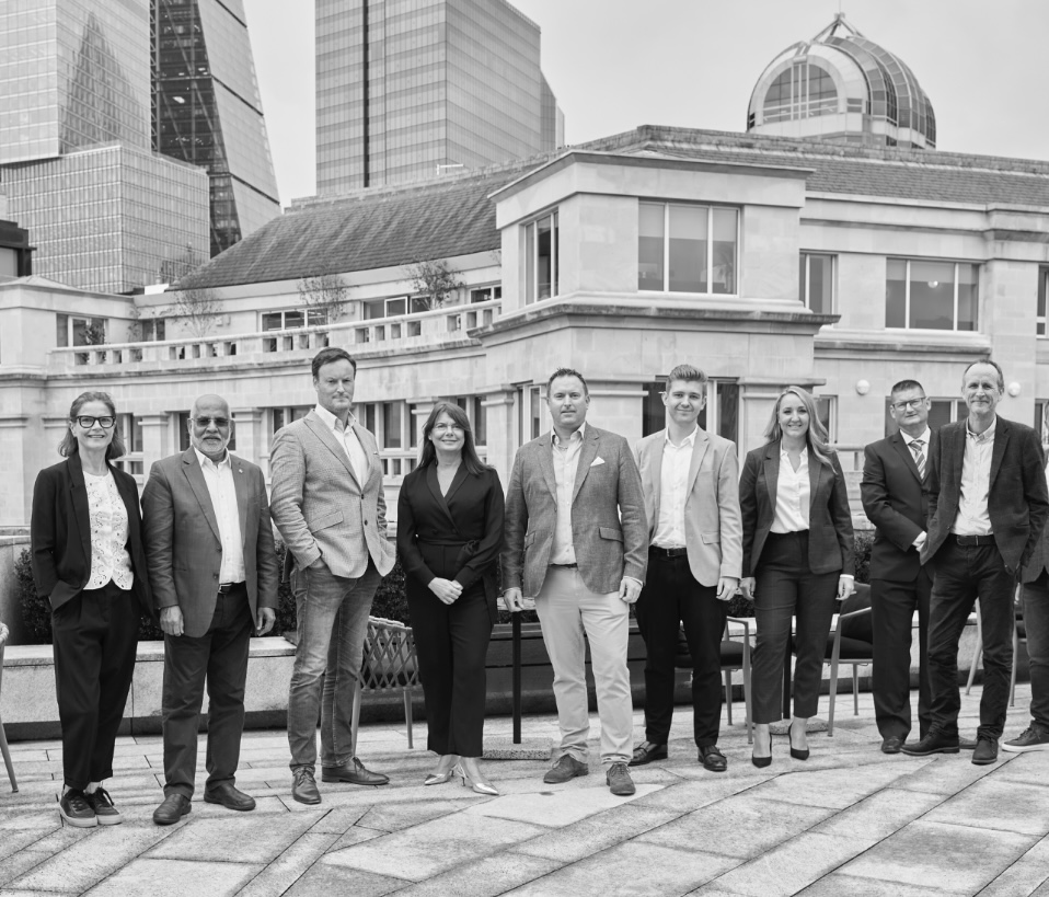 Aura Consulting Project Management Team - Group photo 2025 – experienced project managers and consultants celebrating 25 years of delivering successful projects